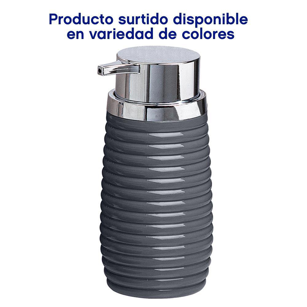 Dispensador de Jabón de Plástico Elegance Colores Surtidos