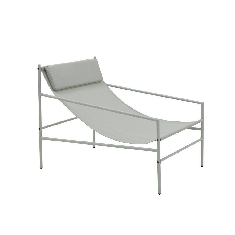 Silla de Jardín Rio de Acero de 67.5 x 75 x 96.5 cm Color Verde
