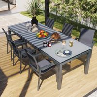 Silla Orion Con Brazos Gris Aluminio 58.5x56.5x90 Cm - Naterial