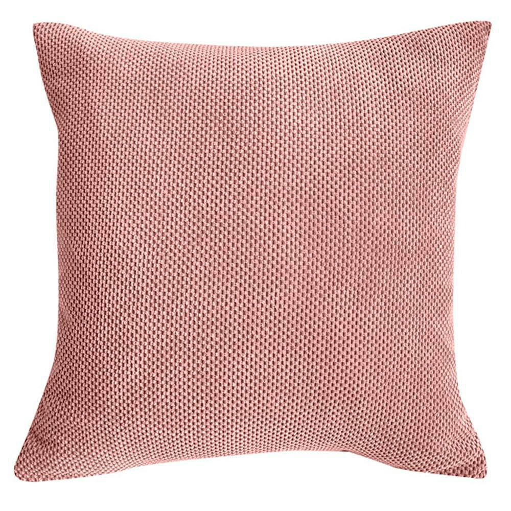 Cojín Relleno 40 x 40 cm Suave Color Dusty Pink Cojín de Textura Suave Relleno 40 x 40 Cm…