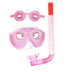 Set De Snorkel Rosa Para Niña - Koala Kids