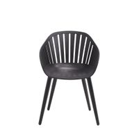 Silla de Aluminio Negra 54.4x54.8x79.8 Cm - Naterial