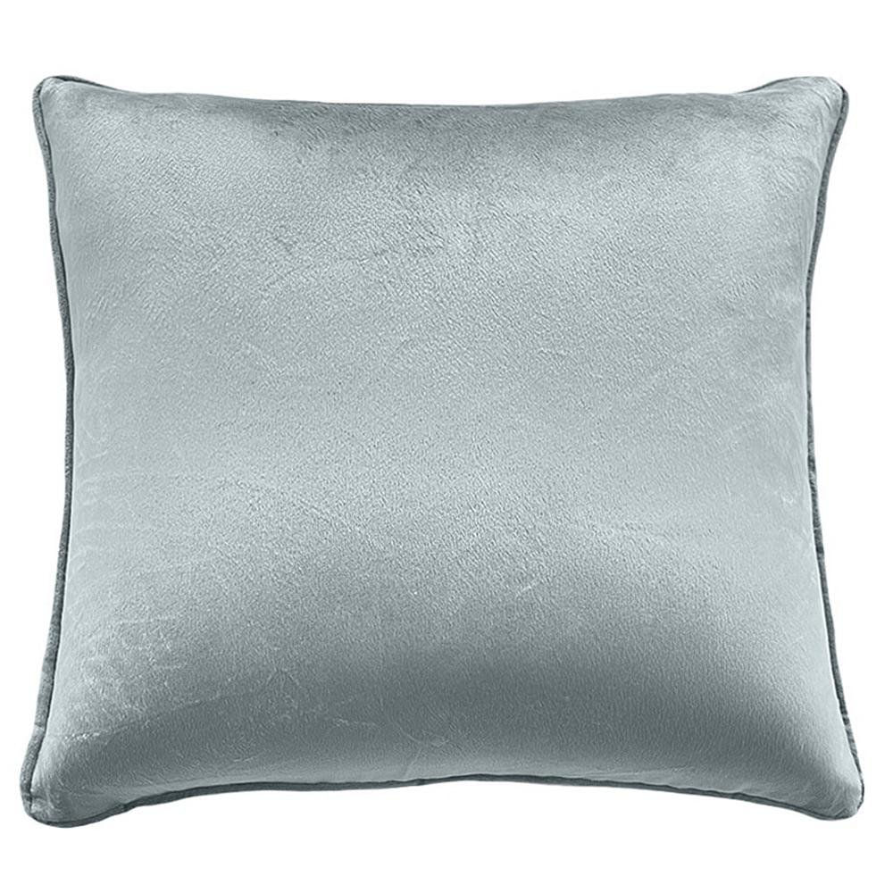 Cojín Relleno 40 x 40 cm Color Celeste Diseño Liso Cojín Relleno Decorativo Cuadrado Azul…