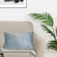 Cojín Relleno 30X50 Cm Celeste - Viva