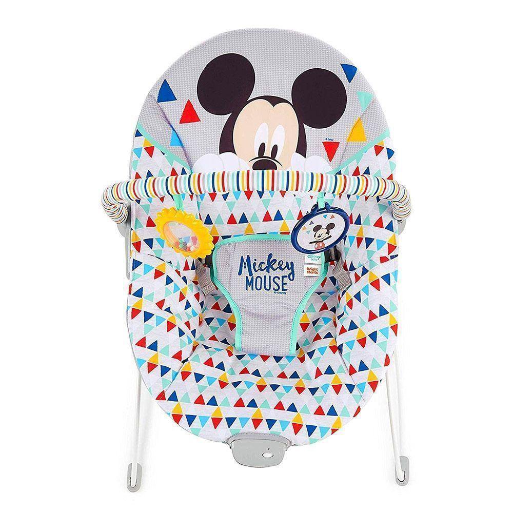 Sillita Tipo Mecedora Bouncer Diseño Mickey Happy Triangles Bouncer Mickey Happy Triangles…