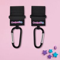 Set De Ganchos Con Argolla Para Carruaje - Cutebabies
