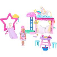 Set De Juego Muñeca Chelsea Y Su Bebé Pegasus - Barbie