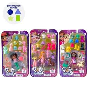 Set De Juego Muñeca Y Accesorios Diseños Surtidos - Polly Pocket
