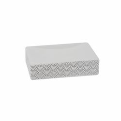 Jabonera Cerámica Blanca - Sensea