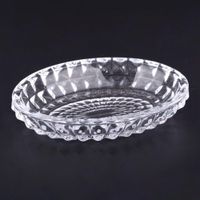Jabonera Plástica Crystal Transparente - Sensea