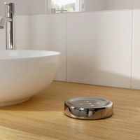 Jabonera Essential Cromo - Sensea