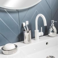 Jabonera Essential Cromo - Sensea
