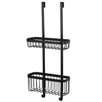 Organizador Para Baño Negro 2 Niveles - Sensea