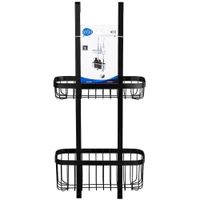 Organizador Para Baño Negro 2 Niveles - Sensea