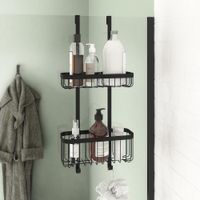 Organizador Para Baño Negro 2 Niveles - Sensea