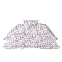 Set De Cubrecama Corazones Imperial Multicolor - Koala