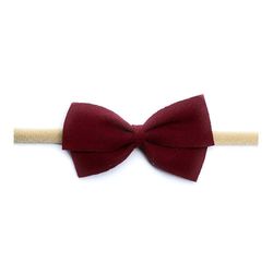 Moña Thali Burgundy Para Niña Unitalla - Baby Wisp