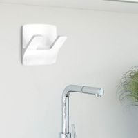 Colgador Resistente Al Agua De Plástico Blanco - Inofix