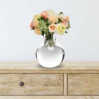 Florero  Diametro 10,5 Cm Y Alto 12,5 Cm - Luvidarte