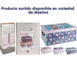 Caja De Almacenamiento Búhos Diseños Surtidos
