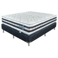 Set De Cama Colchón + Base Perfect Balance Suave - Serta Varios Tamaños