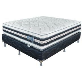 Set De Cama Colchón + Base Perfect Balance Suave - Serta Varios Tamaños