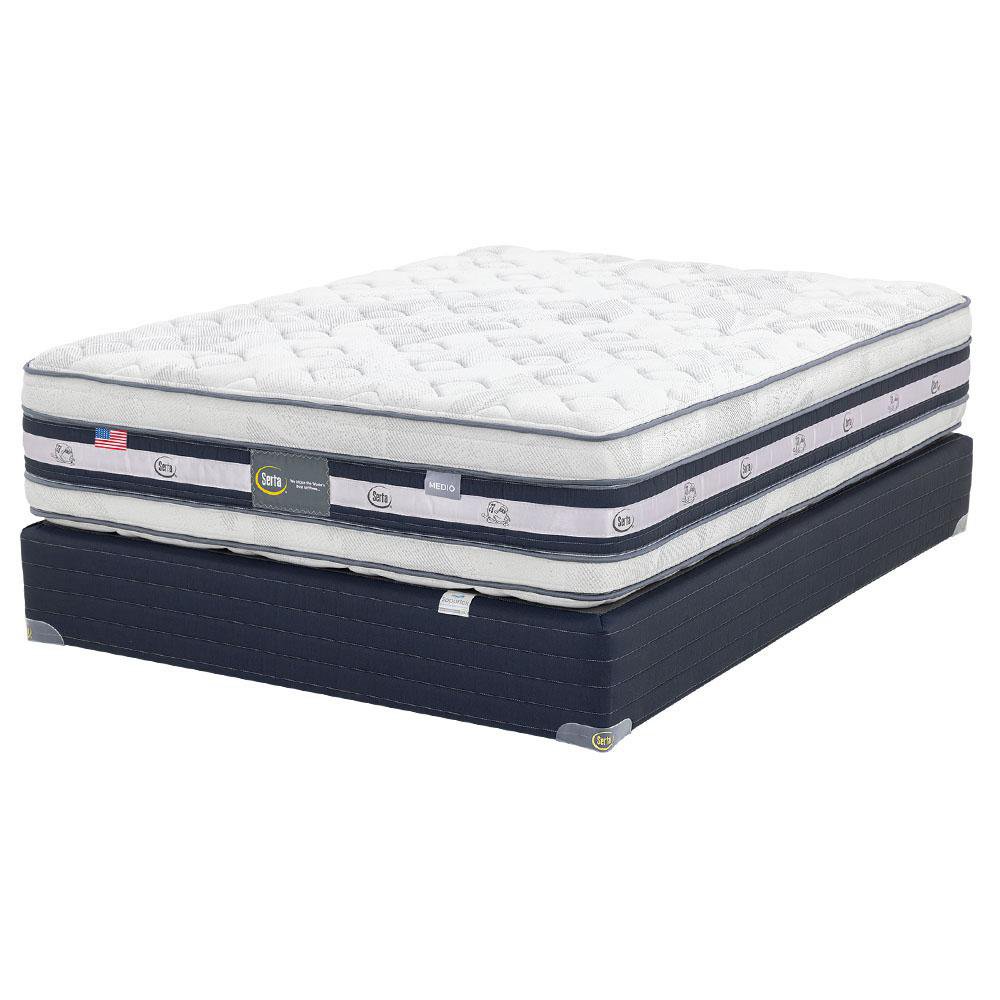 Set de Cama Colchón + Base Perfect Balance Suave - Varios Tamaños Matrimonial