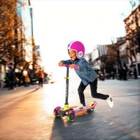 Scooter Brillante Rosa - Chillafish
