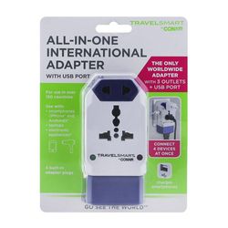Adaptador 1A Usb Todos En Uno Con Protec