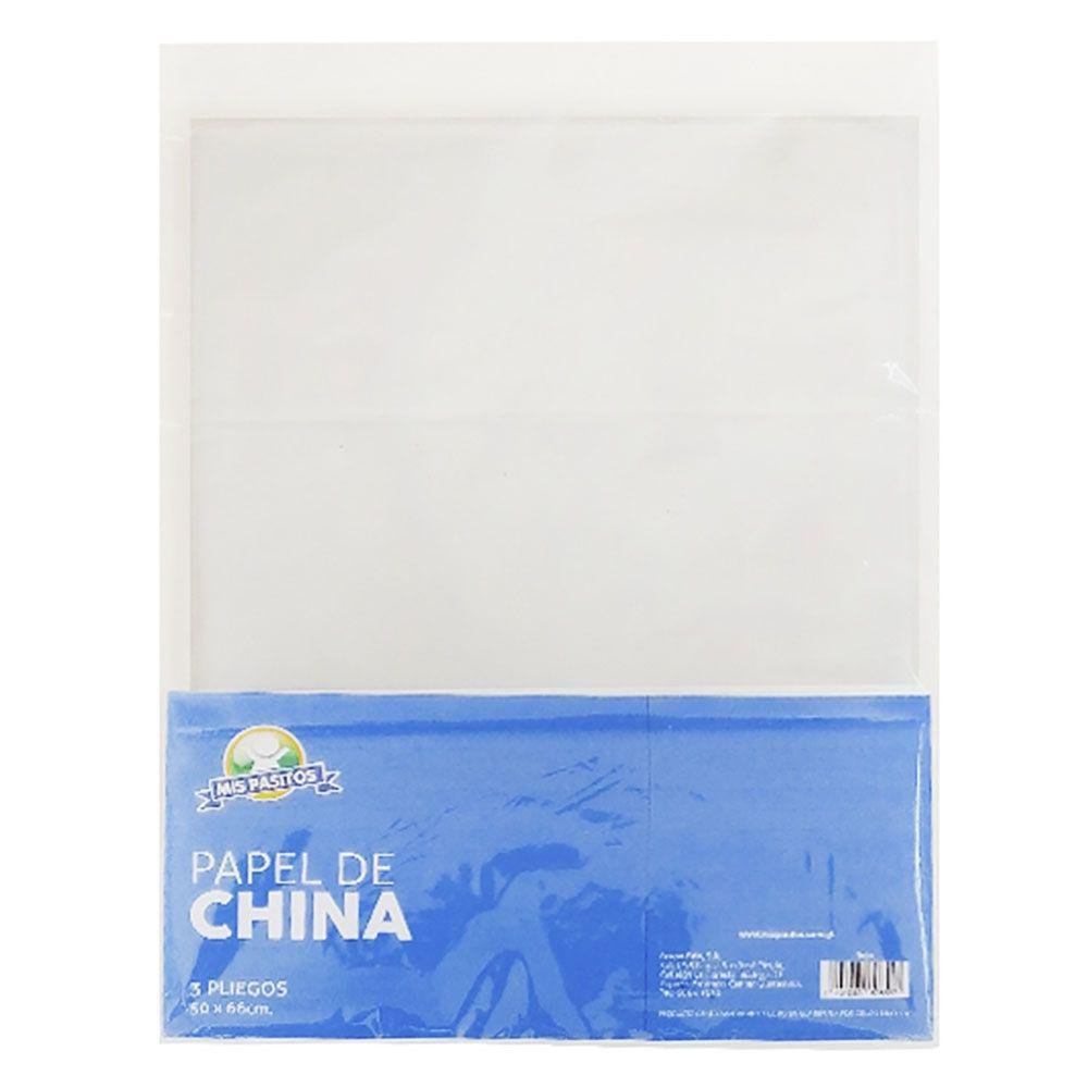 Papel de China Blanco 3 Unidades