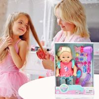 Set De Muñeca Con Accesorios Para El Cabello Diseños Surtidos - Gigo