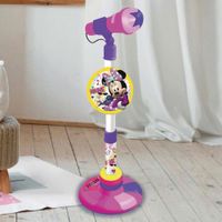 Micrófono De Pie Con Efectos De Sonido Diseño Minnie - Reig