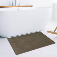 Alfombra De Baño Verde 50x80 Cm - Livim Natural Home