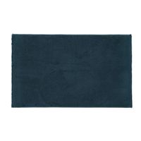 Alfombra De Baño Azul Oscuro 50x80 Cm - Livim Natural Home