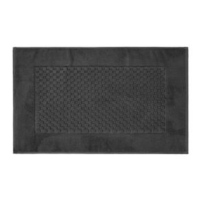 Alfombra De Baño Gris Oscuro 50x80 Cm - Livim Natural Home