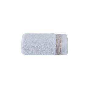 Toalla de Algodón Blanco y Beige - Livim Natural Home Varios Tamaños