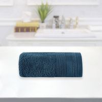 Toalla De Algodón Dark Blue - Livim Natural Home Varios Tamaños
