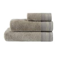 Toalla De Algodón Taupé - Livim Natural Home Varios Tamaños