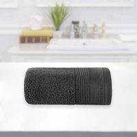 Toalla De Algodón Dark Grey - Livim Natural Home Varios Tamaños