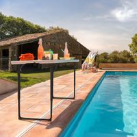 Mesa Plegable De Exterior 122X61X54 Cm - Newstorm