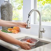 Mezcladora Raya Monomando Para Cocina Plateado - Pfister