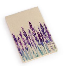 Libreta De Apuntes Con Estampado Lavanda