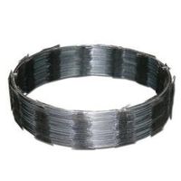 Rollo De Alambre De Seguridad Razor Ribon De Acero Galvanizado 12.84 M