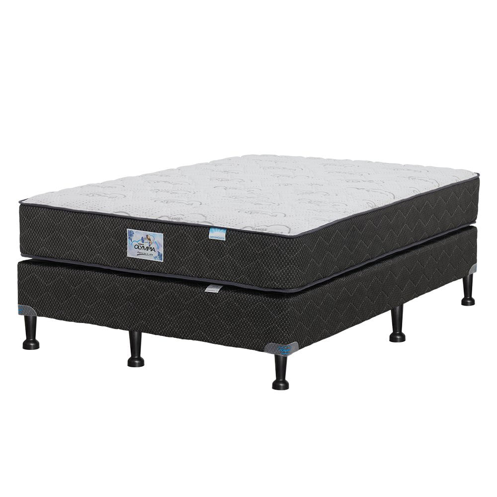 Set de Cama Colchón + Base Renova Ortopédica - Varios Tamaños Matrimonial