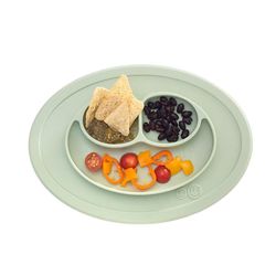 Plato Mini Mat Silicon Menta - Ezpz