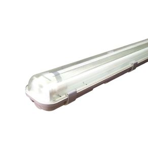 Lámpara Hermética Con Tubo Led De Vidrio 2X18 W - Gte Sylvania