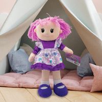 Muñeca De Trapo Morado 16 Plg - Grandex