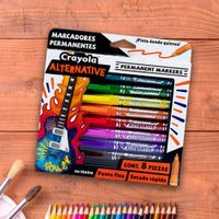 Caja De Marcadores Permanentes Alternative 8 Pzas - Crayola