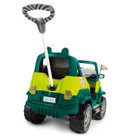 Vehículo Verde 2 En 1 - Calesita