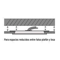 Lámpara LED Cuadrada Empotrable 6 W - Volteck